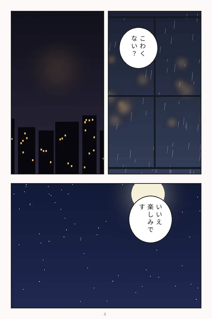 書かれなかった序章 4ページ目